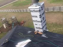 A recent roofer job in the area